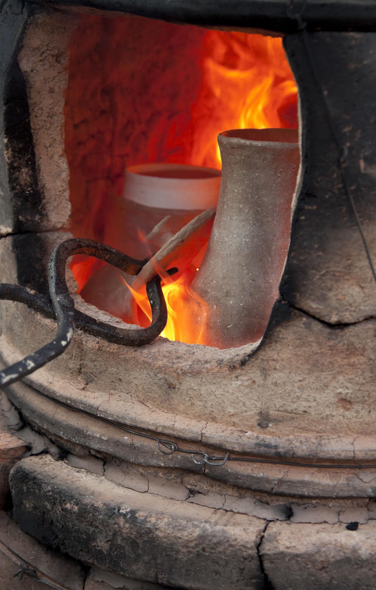 Ceramic kiln firing process
